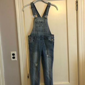 Girls Justice jean overalls